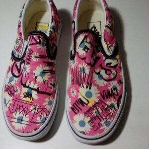 Vans Floral Graffiti Slip -on